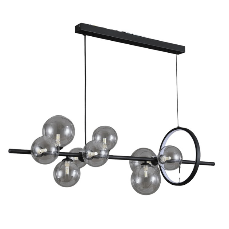 Люстра подвесная на 9 плафонов Valeso GLD-23925/9 30W