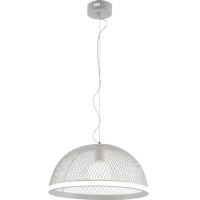 Люстра подвесная с LED подсветкой 35W Valeso 3000/4500/6000К под лампу Е27 белая V DK6375-400 WH