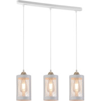 Люстра подвесная с плафоном под лампу Е27 V XA3224-3 WH+FGD 180W