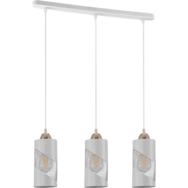 Люстра підвісна з плафоном під лампу Е27 V XA3226-3 WH+FGD 180W