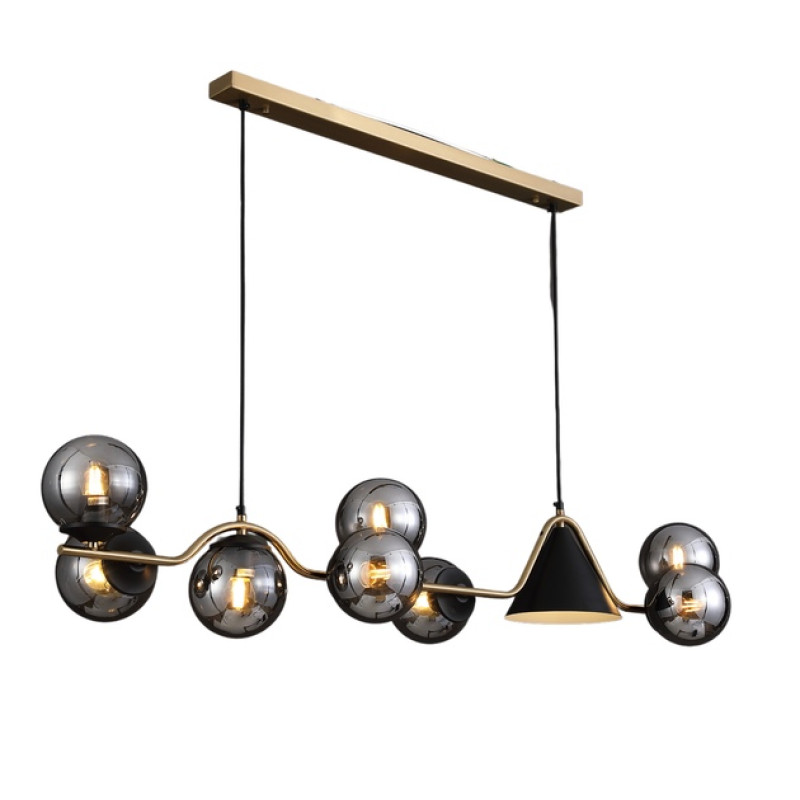 Люстра підвісна Valeso на 8 плафонів VALESO GLD-23938/8+1 320W