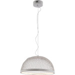 Подвесная LED люстра 35W Valeso с плафоном в сетку 3000/4500/6000К белая IP20 V DK6376-400 WH