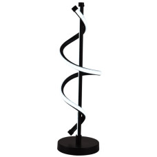 Настільна LED лампа 12W Sirius з вигнутим розсіювачем 3000К/4000К/6000К IP20 TD2014 BK 12W чорна