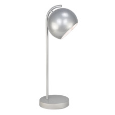 Настільна лампа Valeso з металевим корпусом під лампу Е14 срібна IP20 LT91054 25W