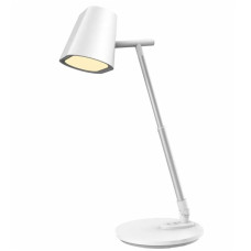 Лампа настільна світлодіодна Sirius 7W з ABS та алюмінію 3000К-6300К біла IP20 BL-1527
