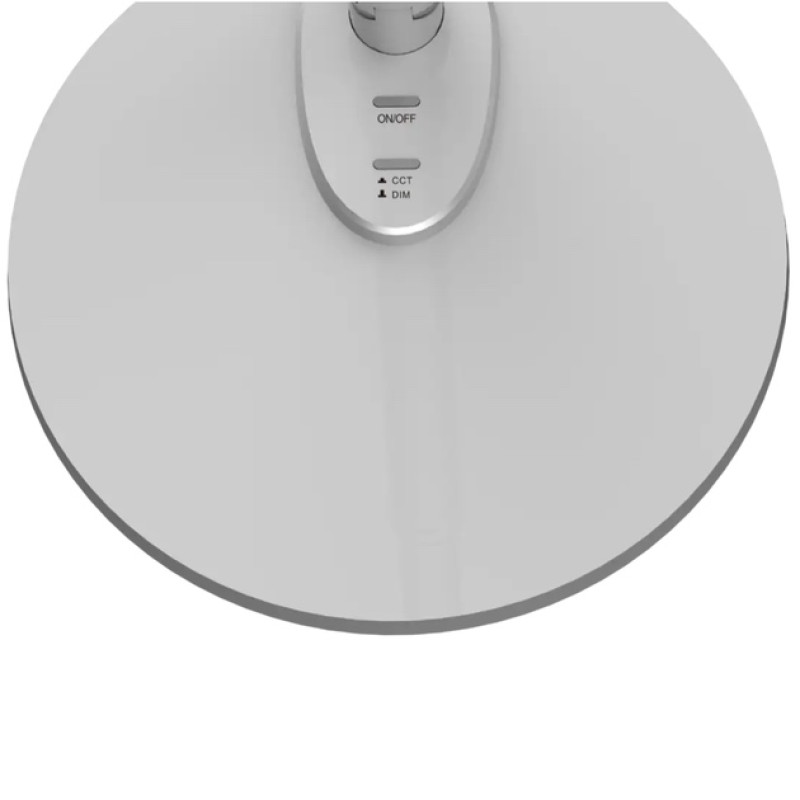 Лампа настольная светодиодная Sirius 7W с алюминиевым корпусом 3000К-6300К серый металлик IP20 BL-1527