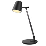 Лампа настільна світлодіодна Sirius 7W з функцією запам'ятовування 3000К-6300К чорна IP20 BL-1527