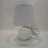 Настільна лампа Valeso з текстильним абажуром під одну лампу V DTL1104W