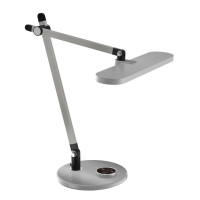 Лампа настольная светодиодная Sirius 12W с 10 уровнями яркости 3000К-5700К серебряная IP20 BL-1892