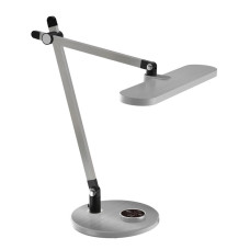 Лампа настільна світлодіодна Sirius 12W з 10 рівнями яскравості 3000К-5700К срібна IP20 BL-1892