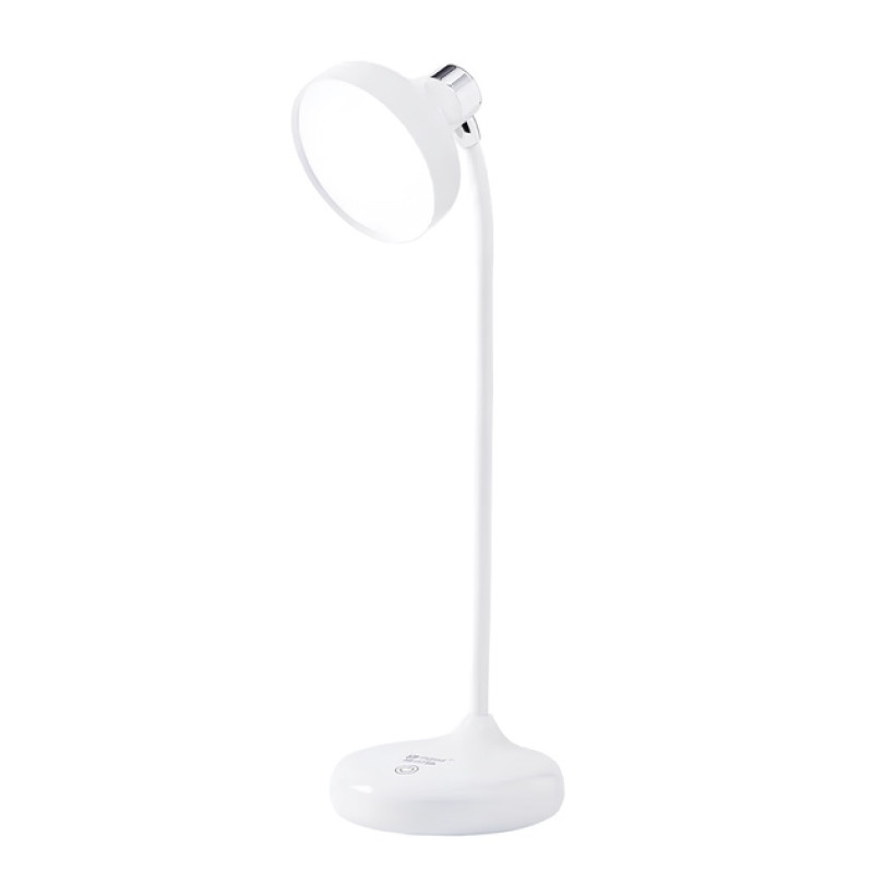 Настільна LED лампа 5W акумуляторна VALESO з вимикачем 3000K/4000K/6000K біла IP20 V 1978