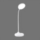 Настольная LED лампа 7W аккумуляторная VALESO с круглым плафоном 3000K/4000K/6000K белая IP20 V 1977