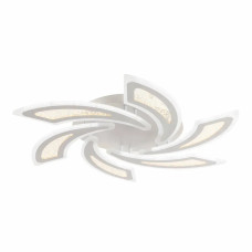 Стельова світлодіодна люстра Sirius 259W з акриловими плафонами 3000-6500К біла IP20 8914-6