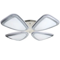 Потолочная светодиодная люстра Sirius 274W на четыре плафона 2700/6400К серебристый IP20 PRD-C 0180-4