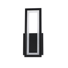 Бра светодиодное 32W настенное Valeso с прямоугольным плафоном 3000K-6500K черное IP20 G ph057 BK 32W