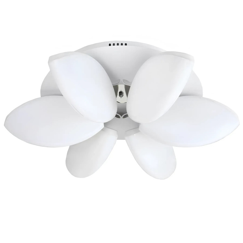 Стельова світлодіодна люстра Sirius 180W з пультом керування 3000-6500К біла IP20 N 7017-6