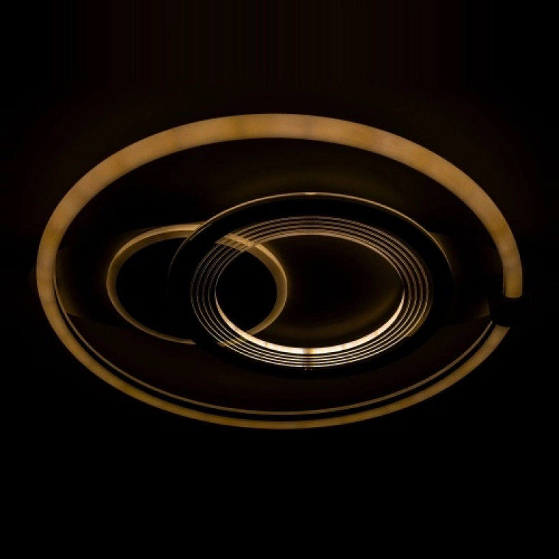 Стельова світлодіодна люстра Sirius 100W овальної форми 3000-6500К біла IP20 YH857/100W