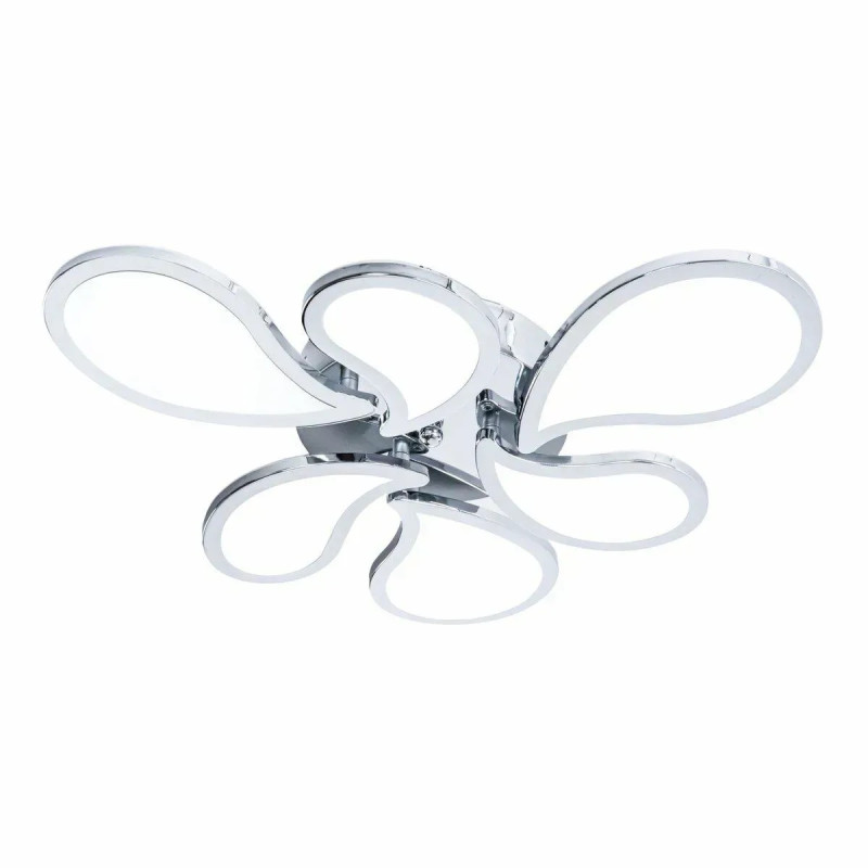 Потолочная светодиодная люстра Sirius 100W с акриловыми плафонами 3000-6500К хром IP20 2904-6