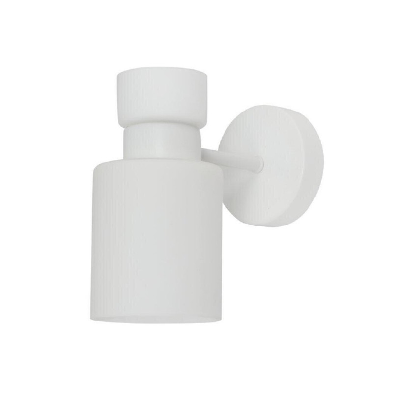 Бра настенное Valeso с матовым плафоном под лампу Е27 белое IP20 G 07471/1W Matte White