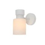 Бра настінне Valeso з матовим плафоном під лампу Е27 біле IP20 G 07471/1W Matte White 