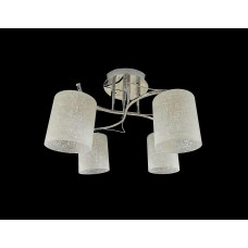 Стельова Люстра на 4 плафони Valeso 6921B/4 (Хром)