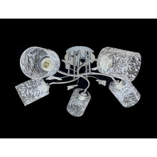 Потолочная Люстра на 5 плафонов Valeso 2378B/5 (Хром)