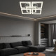 Потолочная светодиодная люстра 150W Sirius с пультом д/у 3000-6500К хром IP20 G 2726/4+1BG CR 75W*2