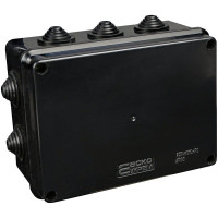 Коробка распределительная 150х110х70 IP65 АСКО Jet Black A0150170034