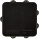Коробка распределительная 85х85х50 IP44 АСКО Jet Black A0150170032