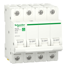 Автоматический выключатель 4P 63А В Resi9 Schneider Electric R9F02463