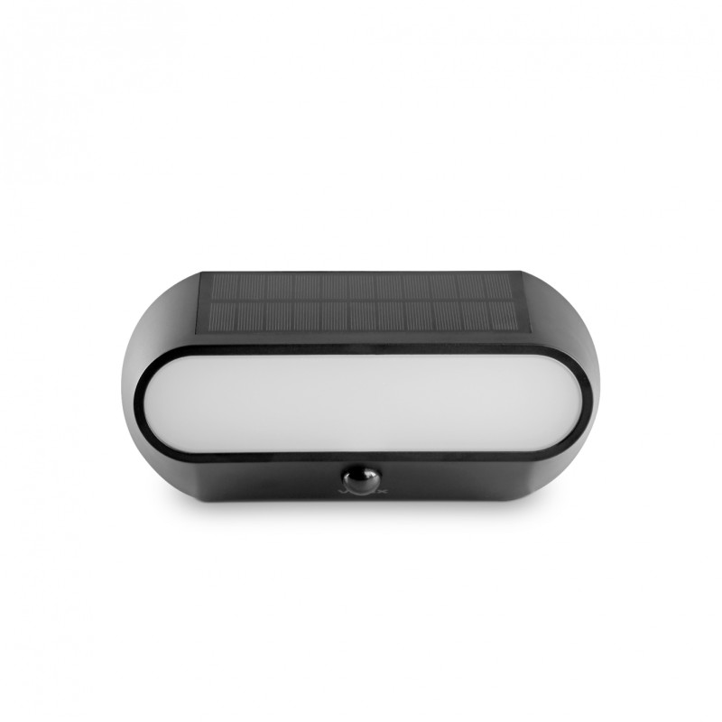 Светильник автономный настенный IP54 VIDEX VL-BHSO-001-S 500Lm 5000K 