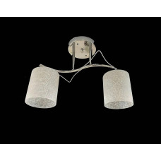 Стельова Люстра на 2 плафони Valeso 6921B/2 (Хром)