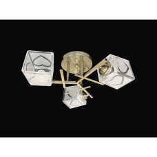 Потолочная Люстра на 3 плафона Valeso 2370/3 (Бронза)
