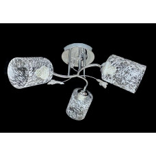 Стельова Люстра на 3 плафони Valeso 2378B/3 (Хром)