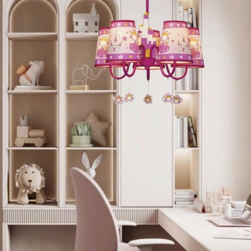 Люстра подвесная детская Sirius MD11020-5C