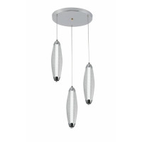 Люстра подвесная акртиловая VALESO G 2667/3P CR 24W