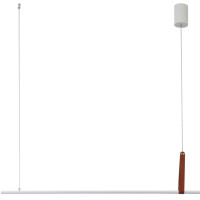 Подвесная LED люстра 44W Valeso с линейным рассеивателем 3000-6500К белая IP20 G 2810/1100 44W