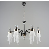 Підвісна LED люстра Sirius 72W в класичному стилі 3000-6500К кавовий IP20 B NH6172/6 COFFEE+FGD 72W