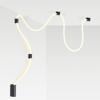 Подвесная светодиодная люстра 30W VALESO с гибким корпусом 4000К бронзовая IP20 THB63814-1 30W