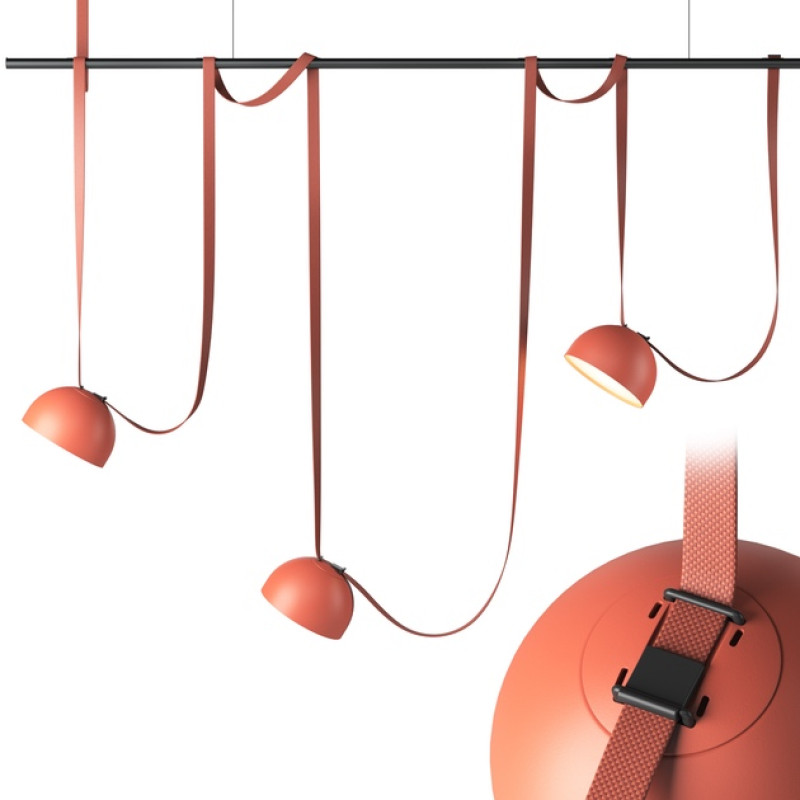 Подвесной LED светильник-трансформер 36W VALESO с регулируемым углом наклона 4000К Графит IP20 11-15