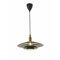 Подвесной светильник Valeso металлический под одну лампу G9 серый IP20 G 74729/1P Dark grey + chrome 12W