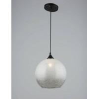 Подвесной светильник Valeso с шаровидным плафоном под одну лампу Е27 черный IP20 B A4406/1H 60W