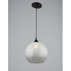 Подвесной светильник Valeso с шаровидным плафоном под одну лампу Е27 черный IP20 B A4406/1H 60W