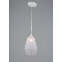 Подвесной светильник Valeso со стеклянным плафоном под лампу Е27 белый IP20 B A4398/1H WT 60W