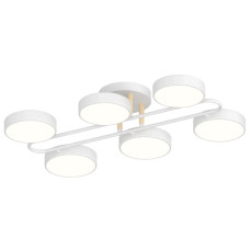 Стельова LED люстра 108W Valeso з металевим каркасом 3000/4200/6000К біла IP20 XI3322-6