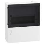 Щит Resi9 MP 1ряд/8 модулей, навесной, дымчатая дверца Schneider Electric MIP12108S