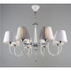 Люстра классическая для гостиной Sirius B NH5263/8 WT+CR