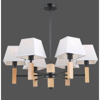 Люстра классическая для гостиной VALESO V15-6 черная