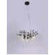 Люстра хрустальная подвесная Sirius Ш 33035-600 BK хрустальные гроздья