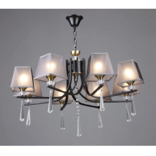 Люстра класична підвісна Sirius B NH6444/8 BK+COP
